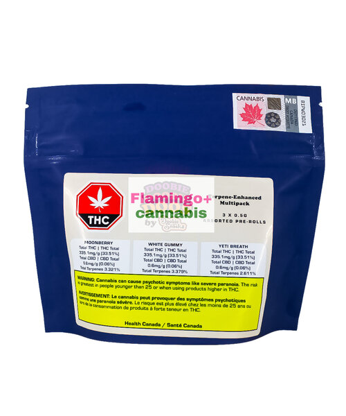 Doobie Snacks DoobieDoobie Doos Variety Pack 3X0.5G