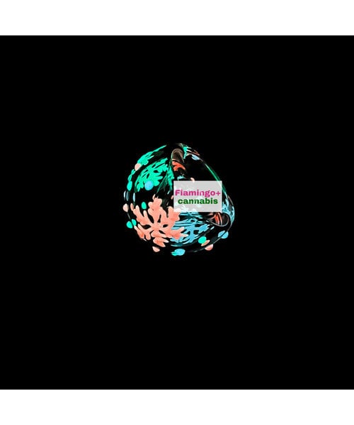 Pulsar 9.75" Kiss My Lips Beaker Bong w/Glow In The Dark Bowl