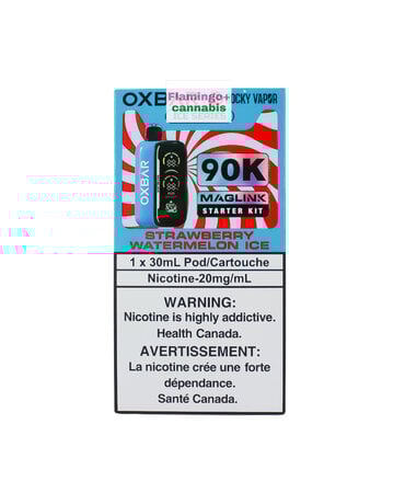 Rocky Vapor x OXBAR Rocky Vapor x OXBAR MAGLINK 90k Puff Starter Kit MB Strawberry Watermelon Ice