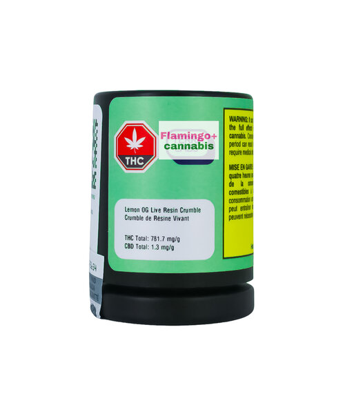 Terra Labs Lemon OG Sativa Crumble 1G