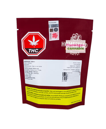 Rubicon Holdings Homestead Bandwagon Indica Flower 28G