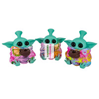 4" Groovy Grogu Silicone Bubbler