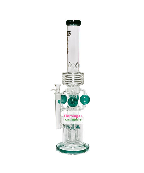OG Original 20" Twin Chamber Perc Beaker Bong Assorted