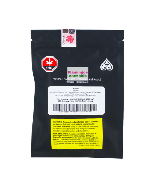 Harts Biscotti Hybrid Cig-Sytyle  Pre-Rolls 10x0.35G