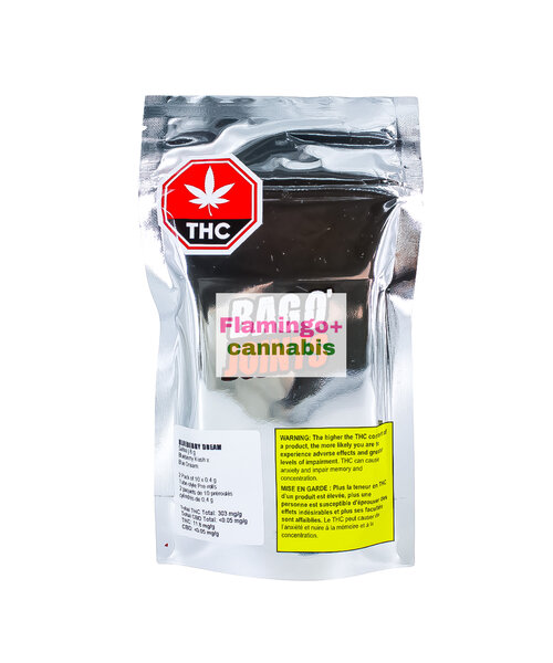 Big Bag O Joints Blueberry Dream Sativa Pre-Rolls 2X10X0.4G