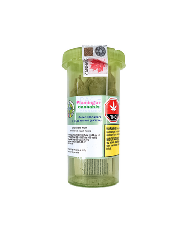 space race Space Race Green Monsters Sativa Pre-Rolls 10X1G