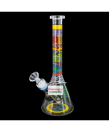 SeshGear SeshGear 10" Technicolour Zig Wag Beaker Bong Assorted