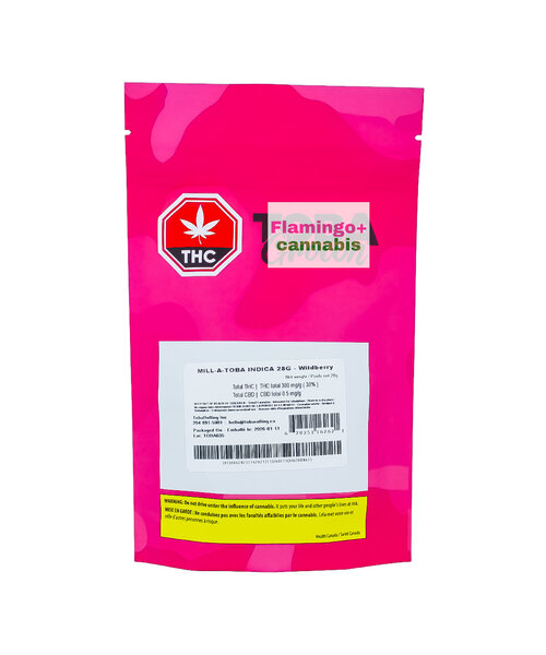 Toba Grown Mill A Toba Indica Milled Flower 28G