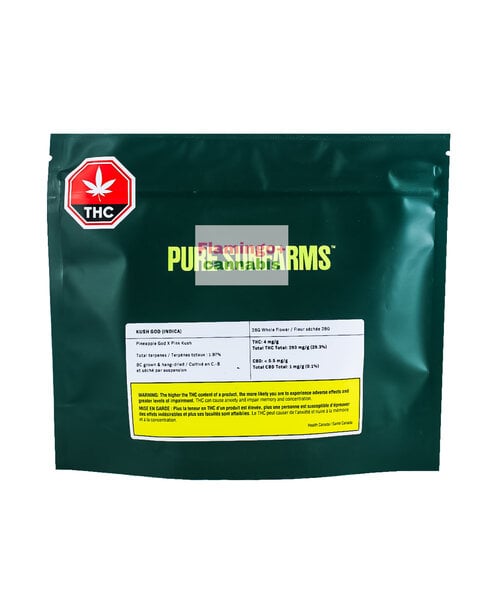 Pure Sun Farms Kush God Indica Flower 28G