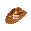 Wacky Bowlz 4" Cowboy Hat Ceramic Pipe