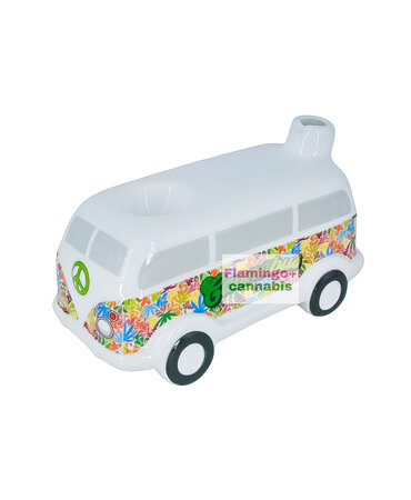 Wacky Bowlz Wacky Bowlz 4.5" Cannabus Ceramic Pipe