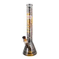 Castle Glassworks 18" Anubis 9mm Beaker Bong
