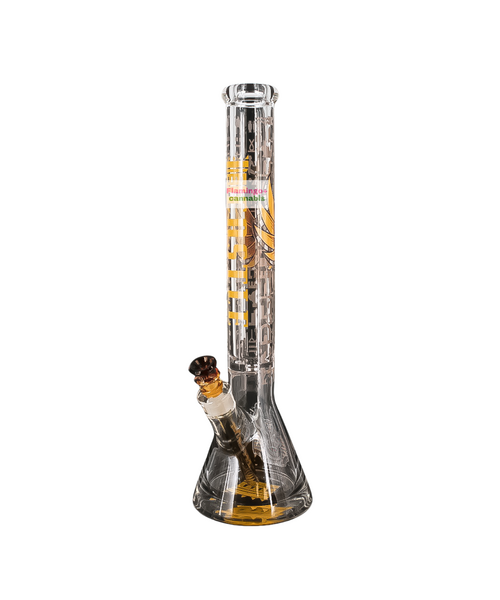 Castle Glassworks 18" Anubis 9mm Beaker Bong
