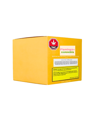 WYLD Wyld Sour Peach Mango 3:1 CBG Sativa Gummies 10X10MG