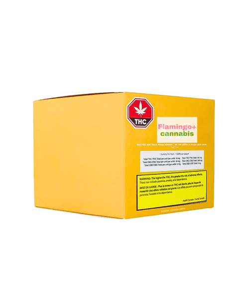 Wyld Sour Peach Mango 3:1 CBG Sativa Gummies 10X10MG