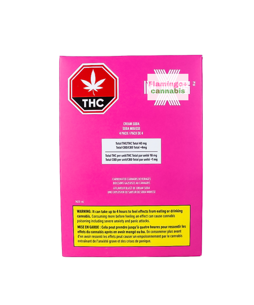 XMG Cream Soda THC Beverage 4 Pack