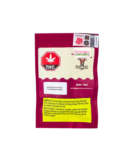 Ness Grape Razz Dual Chamber AIO Hybrid Disposable 1G