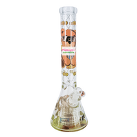 Cheech Glass 16" Baked Bear Beaker Bong