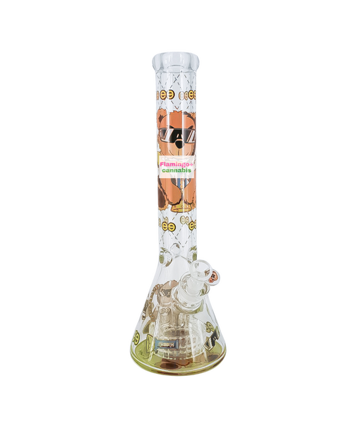 Cheech Glass 16" Baked Bear Beaker Bong