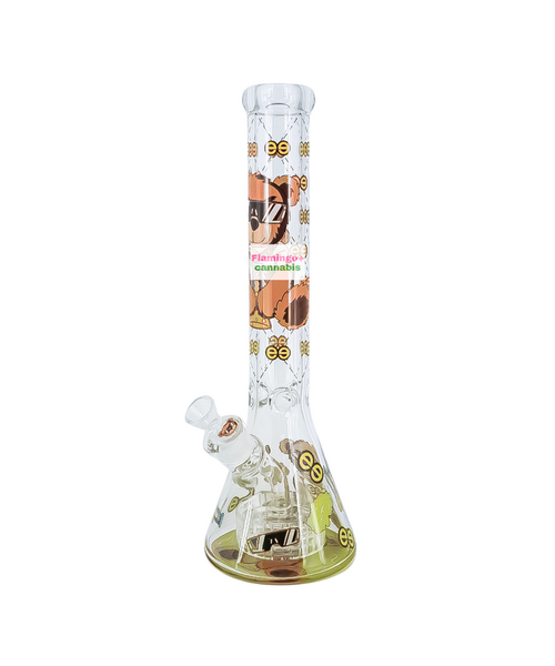Cheech Glass 16" Baked Bear Beaker Bong
