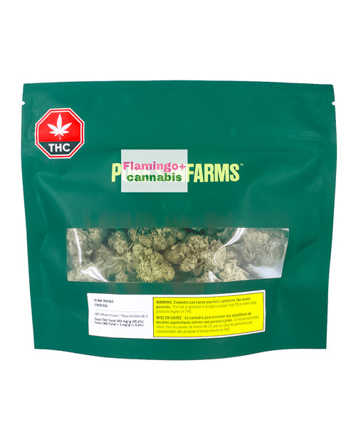 Pure Sun Farms Pink Rhino Indica Flower 28G