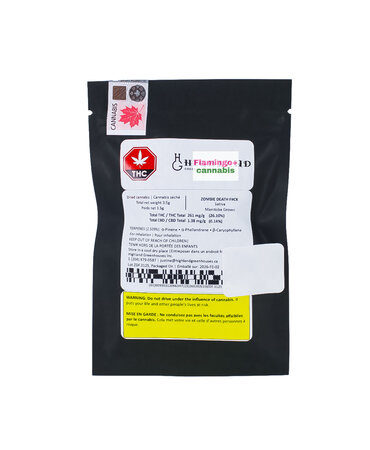 highland greenhouse Highland GreenHouse Zombie Death F*** Sativa Flower 3.5G