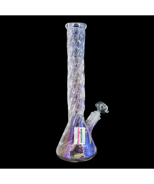 Marley Glass 16" Twisted Glow Beaker Bong