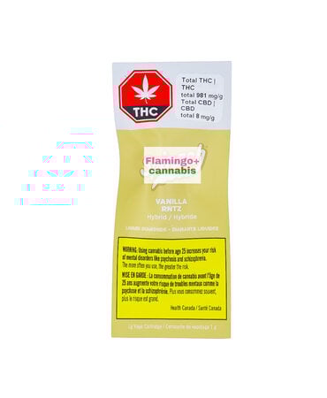 Spinach Spinach Vanilla Rntz Liquid Diamond Hybrid Cartridge 1G