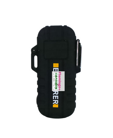 UNBRANDED Heavy Duty Rechargeable Electric Lighter w/Safety Flashlight