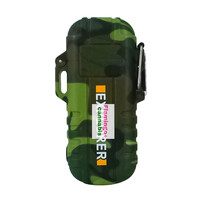 Heavy Duty Rechargeable Electric Lighter w/Safety Flashlight