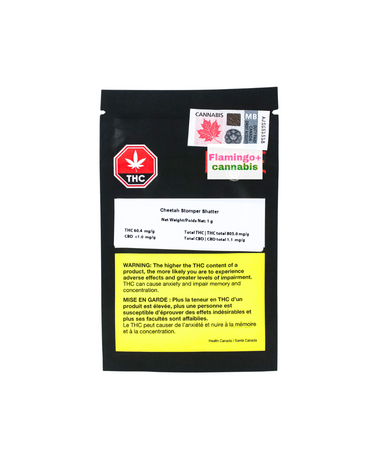 Endgame Endgame Cheetah Stomper Indica Shatter 1G