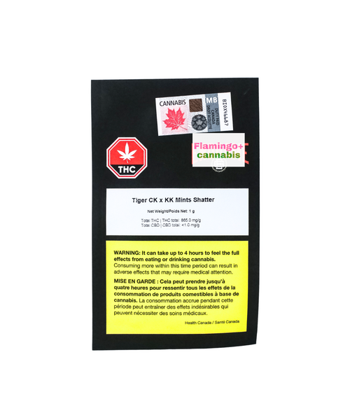Endgame Tiger Cake X KK Mints Indica Shatter 1G