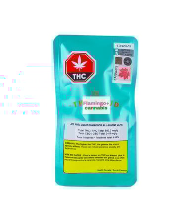 The Loud Plug The Loud Plug Jet Fuel Indica Liquid Diamonds AIO 1G