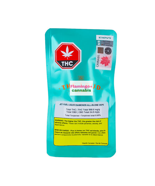 The Loud Plug Jet Fuel Indica Liquid Diamonds AIO 1G