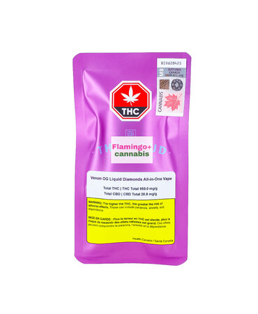 The Loud Plug The Loud Plug Venom OG Indica Liquid Diamonds AIO 1G