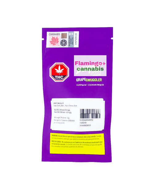 BoxHot Retro Grape Smuggler Indica Cartridge 1.2G