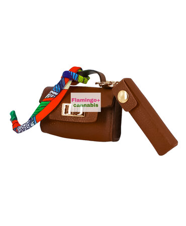 Smyle Labs Smyle Labs Pursejamin 510 Battery Variable Voltage Brown Mini Tote