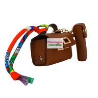 Smyle Labs Pursejamin 510 Battery Variable Voltage Brown Mini Tote