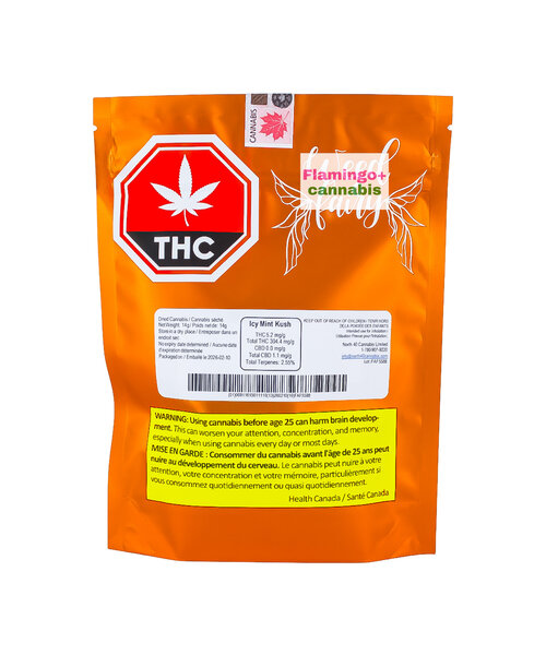 Weed Fairy Icey Mint Kush Indica Flower 14G