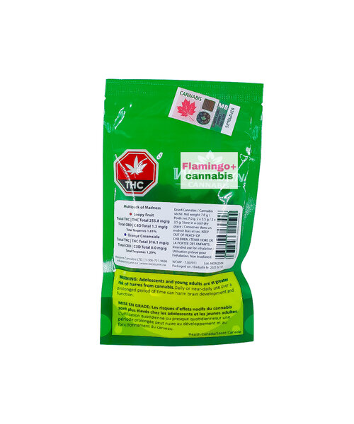 Western Cannabis Multipack of Madness Sativa Flower 2X3.5G