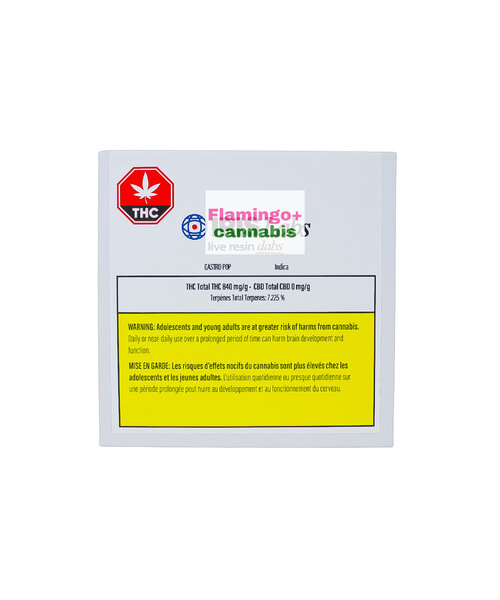 Iris Labs GastroPop Single Source Hybrid Live Resin Dabs 1G