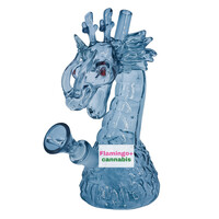 SeshGear 6.7" Rising Dragon Bubbler Smoke