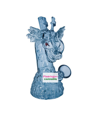 SeshGear SeshGear 6.7" Rising Dragon Bubbler Smoke