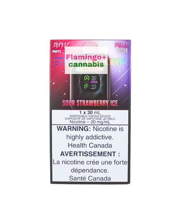 STLTH X GEEKBAR STLTH X GEEK BAR 80k Puff Rechargeable Disposable MB Sour Strawberry Ice