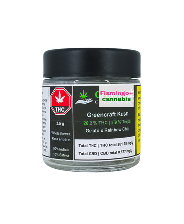 GreenCraft Cannabis GreenCraft Cannabis Kush Craft Indica Flower 3.5G