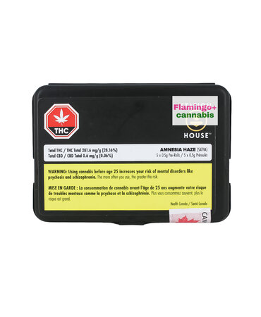 station house Station House Amnesia Haze Sativa Pre-Rolls 5X0.5G