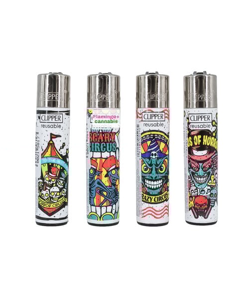 Clipper Refillable Lighter Horror Days Design