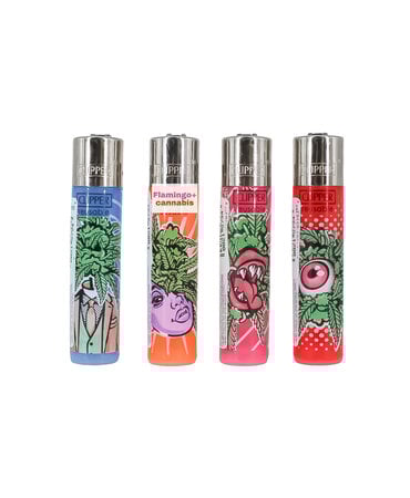 Clipper Clipper Refillable Lighter Out of Weed Design