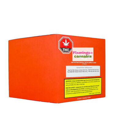 WYLD Wyld Peach 3:1 CBD Hybrid Gummies 10X10MG