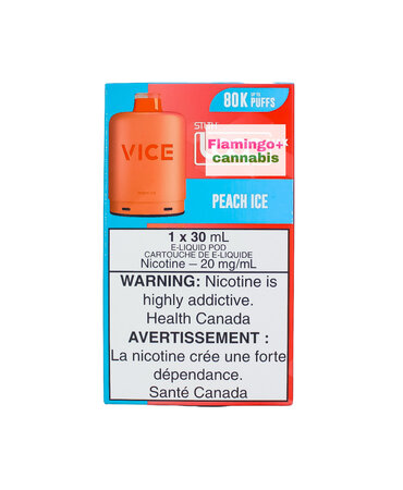 STLTH STLTH LOOP MAX X VICE 80k Puff Pre-Filled Pod MB Peach Ice